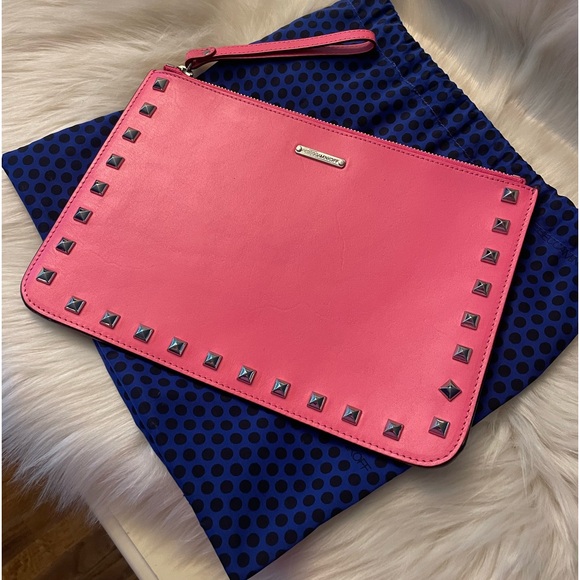 Rebecca Minkoff Studded Large Clutch Wristlet - Picture 5 of 5